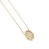 COLLIER PLAQUE OR