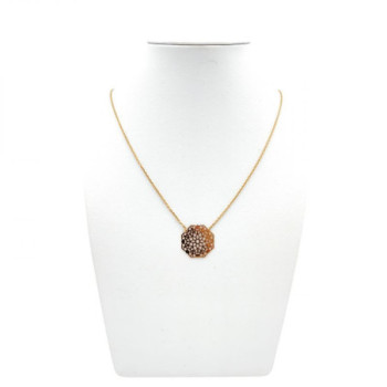 COLLIER PLAQUE OR