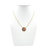 COLLIER PLAQUE OR