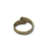 BAGUE OR JAUNE DTS 18CT 3.92GRS T53