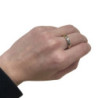 BAGUE 2 OR 18CT 4.14GRS T.53