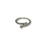 BAGUE OR BLANC 18CT 2,65GRS DTS T55