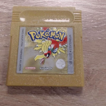 POKEMON VERSION OR FRA - GAME BOY (CARTOUCHE SEULE)