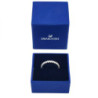 Swarovski Vittore XL White Rhodium Plated Ring - Size 58