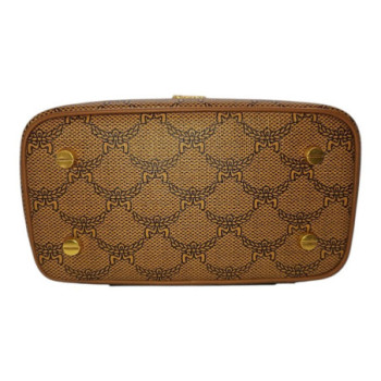 SAC MCM VANITY SMALL HIMMEL LAURETOS COGNAC