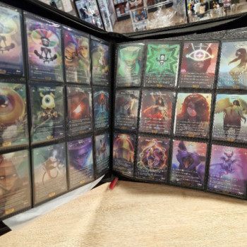 RISE TCG SET ALPHA COMPLET ANGLAIS HOLO + 24 CARTES KICKSARTER + EL DIABLO 428/500