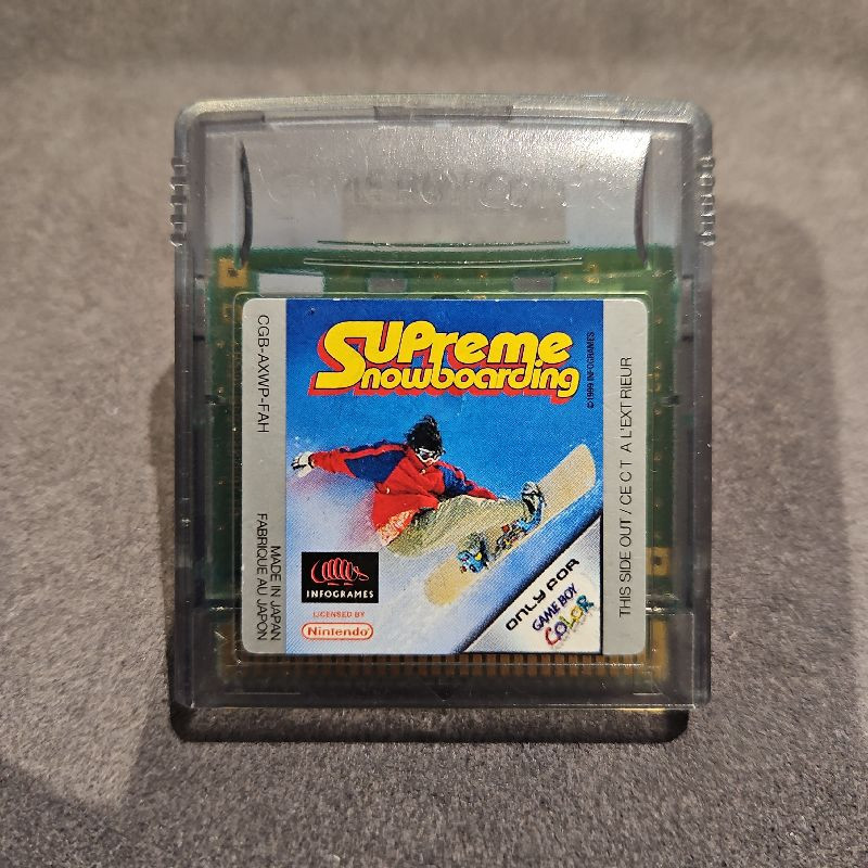 SUPREME SNOWBOARDING GBC SANS BOITE