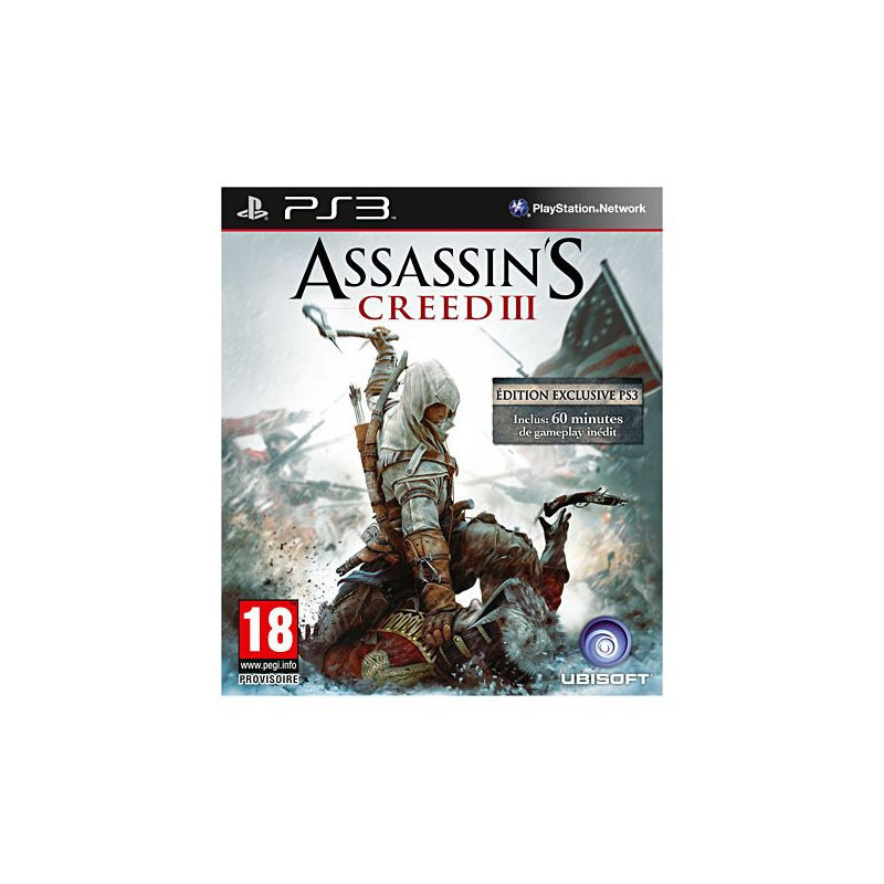 ASSASSINS CREED 3 EDITION EXCLUSIVE - PS3