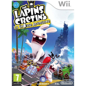 LES LAPINS CRETIN LA GROSSE AVENTURE - WII