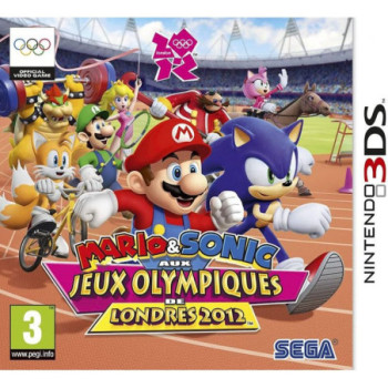 MARIO ET SONIC AUX JEUX OLYMPIQUES LONDRE 2012 - 3DS