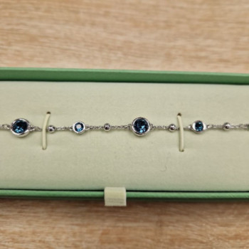 BRACELET SWAROVSKI IMBER PIERRE BLEU