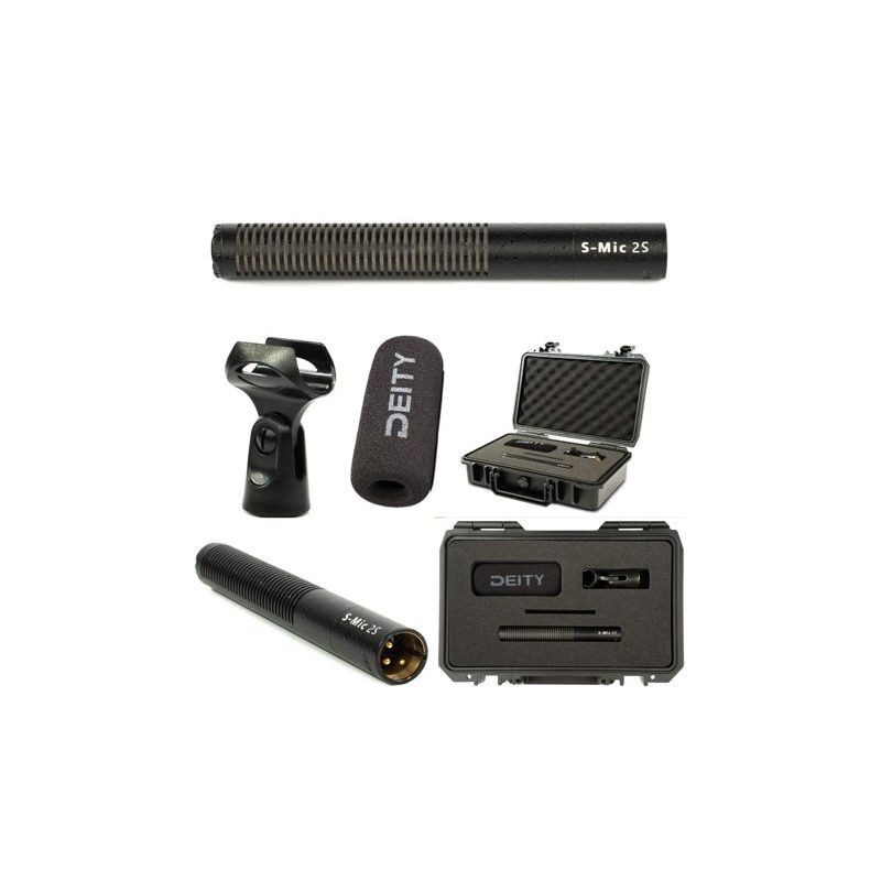 Deity S-Mic 2S Shotgun Microphone Super Cardioid Pickup Off-axis Broadcast USA