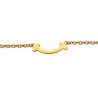 BRACELET TIFFANY  T SMILE OR 18CT ET DIAMANTS 1.64GR