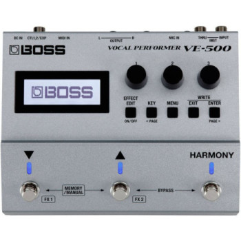 Boss VE-500 Vocal Performer Vocal Pedal