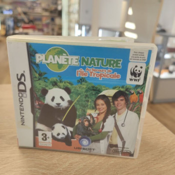 JEU DS PLANETE NATURE AU SECOURS DE L ILE TROPICALE + BOITE