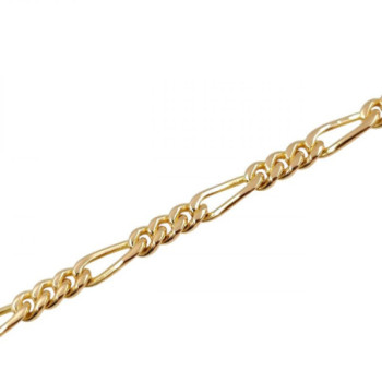 BRACELET OR JAUNE 19CT 10.61GR 19,5 CM