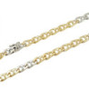 CHAINE OR JAUNE/BLANC 18K 65.31GR 82CM