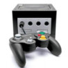 CONSOLE GAMECUBE NOIR + CARTE MEMOIRE + MANETTE