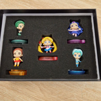 PETIT CHARA PRETTY GUARDIAN SAILOR MOON BLACK MOON EDITION MEGA HOUSE ANIME