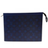 POCHETTE LOUIS VUITTON VOYAGE MM BLEU MONOGRAM ECLIPE