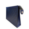 POCHETTE LOUIS VUITTON VOYAGE MM BLEU MONOGRAM ECLIPE
