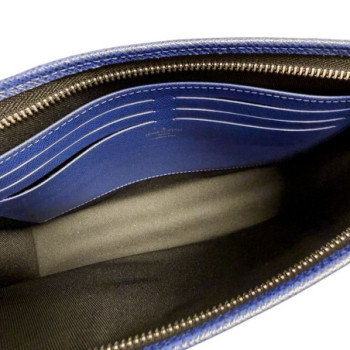 POCHETTE LOUIS VUITTON VOYAGE MM BLEU MONOGRAM ECLIPE