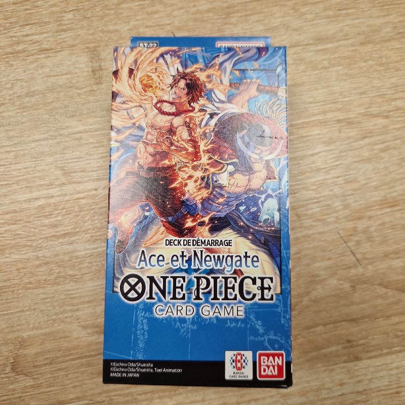 DECK CARTES ONE PIECE STARTER DECK ST22 ACE ET NEWGATE