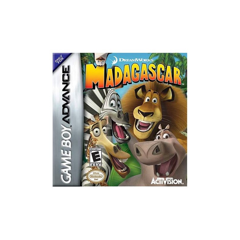 MADAGASCAR - GAME BOY ADVANCE GBA (JEU SEUL)