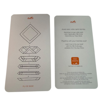 Cartes à Nouer Hermes