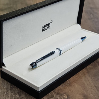 STYLO MONT BLANC GLACIER CLASSIQUE BLANC