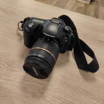 PENTAX K10D + OBJ 18-200MM
