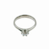 BAGUE OR 18CT 4.45GR DTS CARAT 0.40 T54 +CERTIF.
