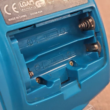 GAMEBOY COLOR BLEU TURQUOISE SANS CACHE PILES