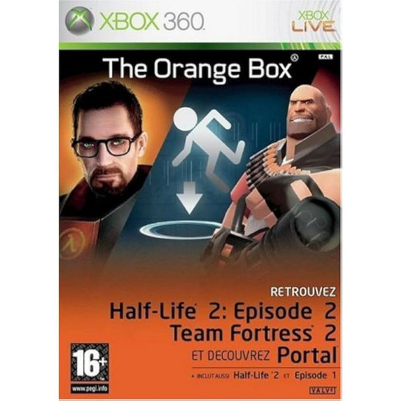 THE ORANGE BOX CINQ JEUX UNE SEULE BOITE - XBOX 360