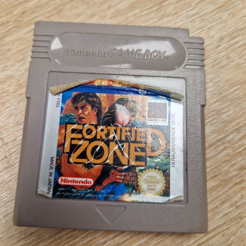 FORTIFIED ZONE GAME BOY CARTOUCHE SEULE