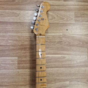 GUITARE ELECTRIQUE CUSTOM STRAT MANCHE WARMOTTH MICRO HENDRIX MECA SPERGEL