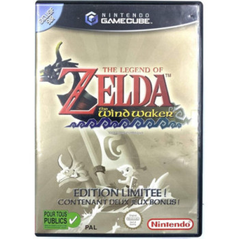 THE LEGEND OF ZELDA THE WINDWAKER EDITION LIMITEE - GAMECUBE (VERSION ITALIENNE)