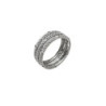 BAGUE MAUBOUSSIN LE PREMIER JOUR OR BLANC 4.41GRS TAILLE 56