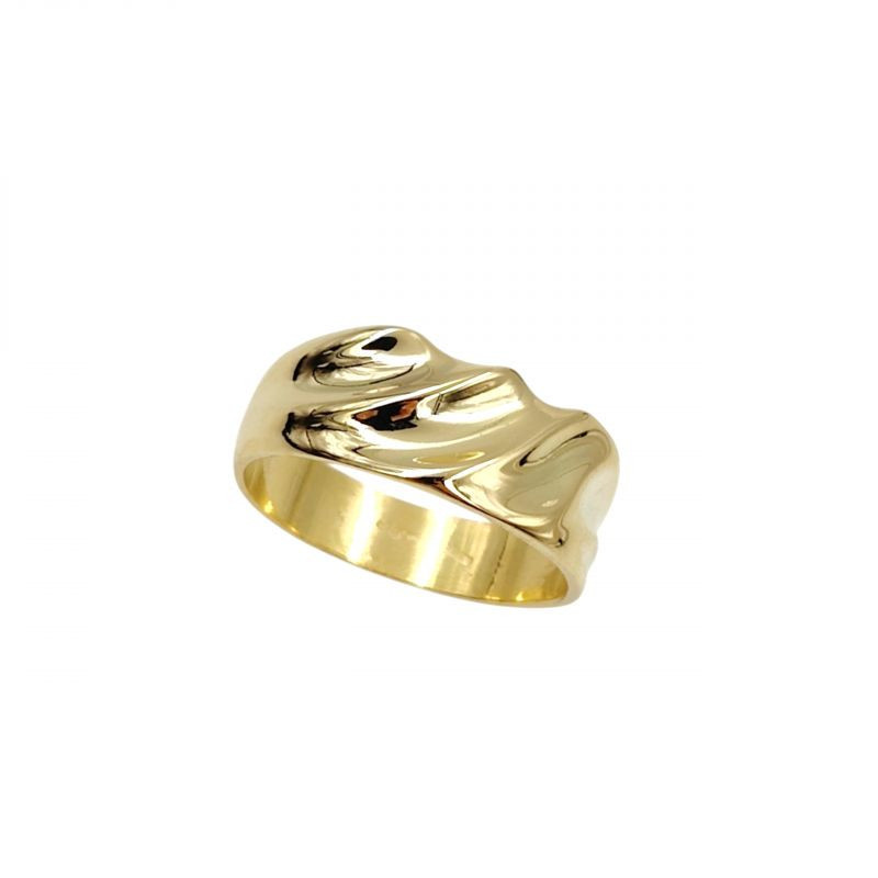 BAGUE OR JAUNE 18CT 4.94GR T55