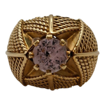 BAGUE OR 18CT - 9.65g T50