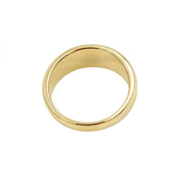 BAGUE OR JAUNE 18K 10.23GR DMT T57
