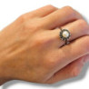 BAGUE OR 18CT 2.94g T54