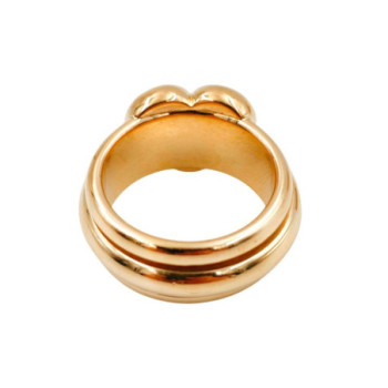 BAGUE PIAGET POSSESSION HEART OR JAUNE 18CT 17.82GR DMT T56