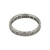 BAGUE OR BLANC 18CT 3.33GR DMT T56