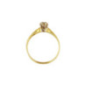 BAGUE OR  JAUNE 18CT  2.83GR DMT SOLITAIRE T58