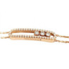 BRACELET MESSIKA MOVE CLASSIQUE PAVE OR ROSE 18K DMT 5.70GR DE 14 A 18CM
