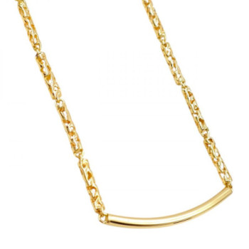 COLLIER OR JAUNE 18CT 17.80GR 43CM