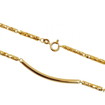 COLLIER OR JAUNE 18CT 17.80GR 43CM
