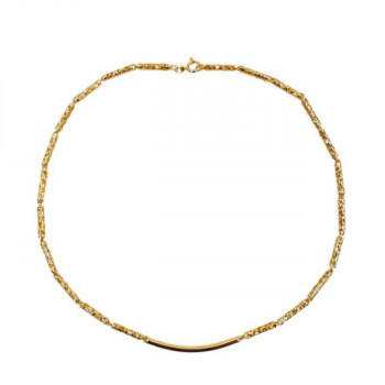 COLLIER OR JAUNE 18CT 17.80GR 43CM
