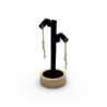 BOUCLES D'OREILLES OR JAUNE 18 CT 4.91GR L7CM